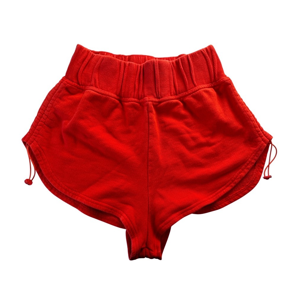 FP Movement Size Small Preppy Beach Sailing High Waist Shorts Grapefruit